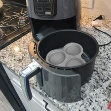 2Pcs Silicone Egg Pan NonStick