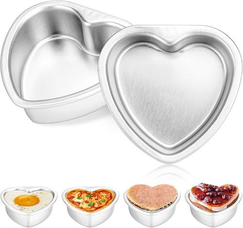 Pcs heart cake tins moulds - tins,