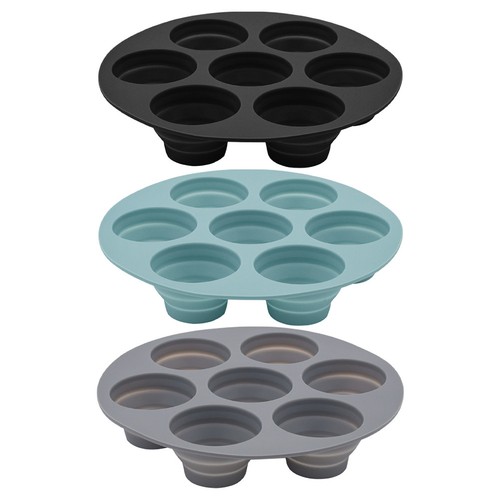 3pcs silicone muffin - muffin, baking
